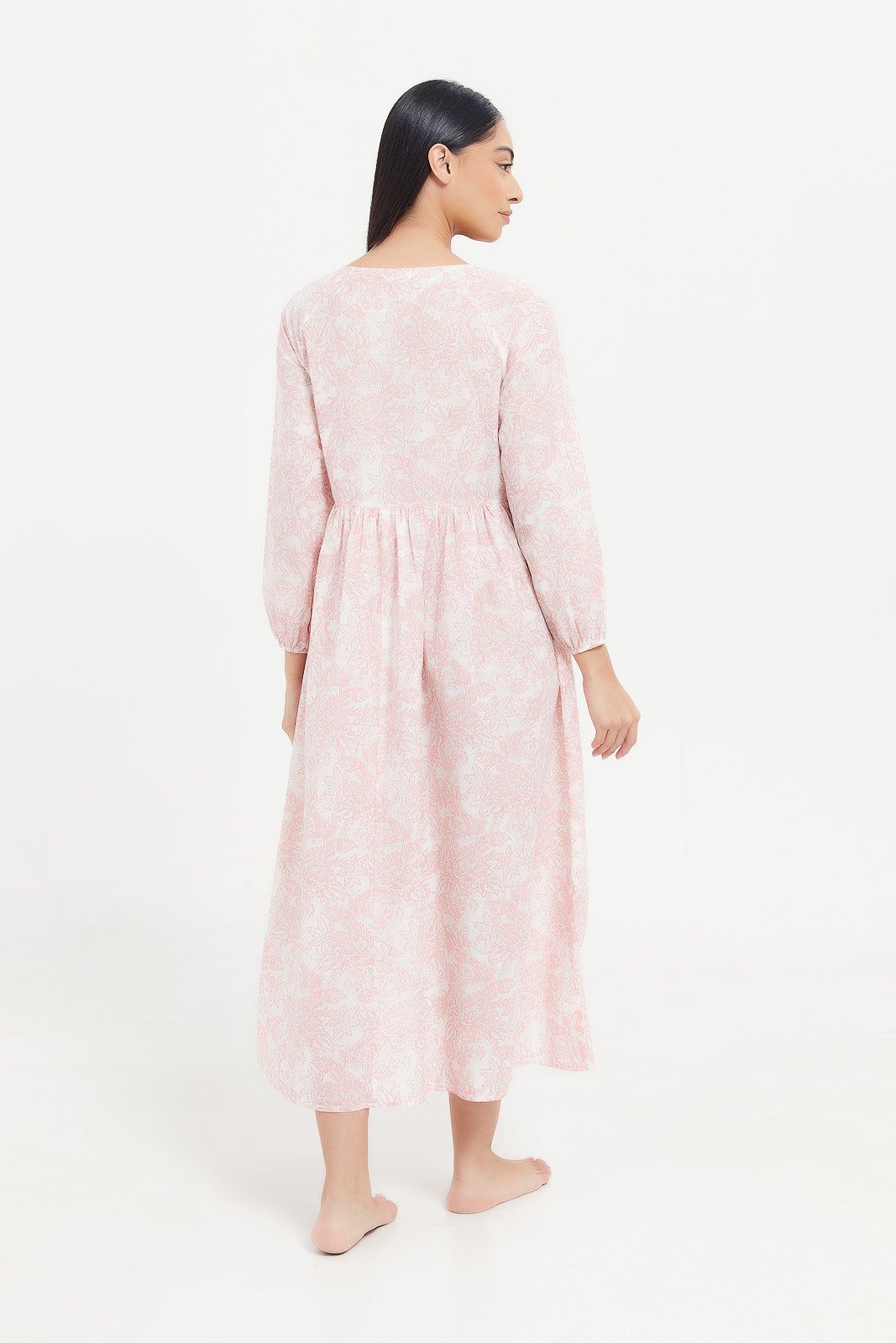 Women Pink Printed Nightgown sold by Redtag product image thumbnail 3