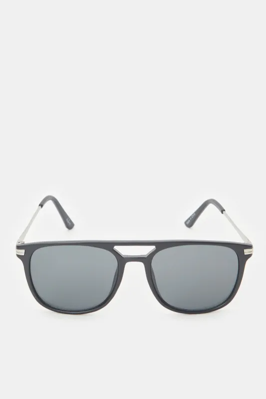 Men Black Wayfarer Sunglasses sold by Redtag