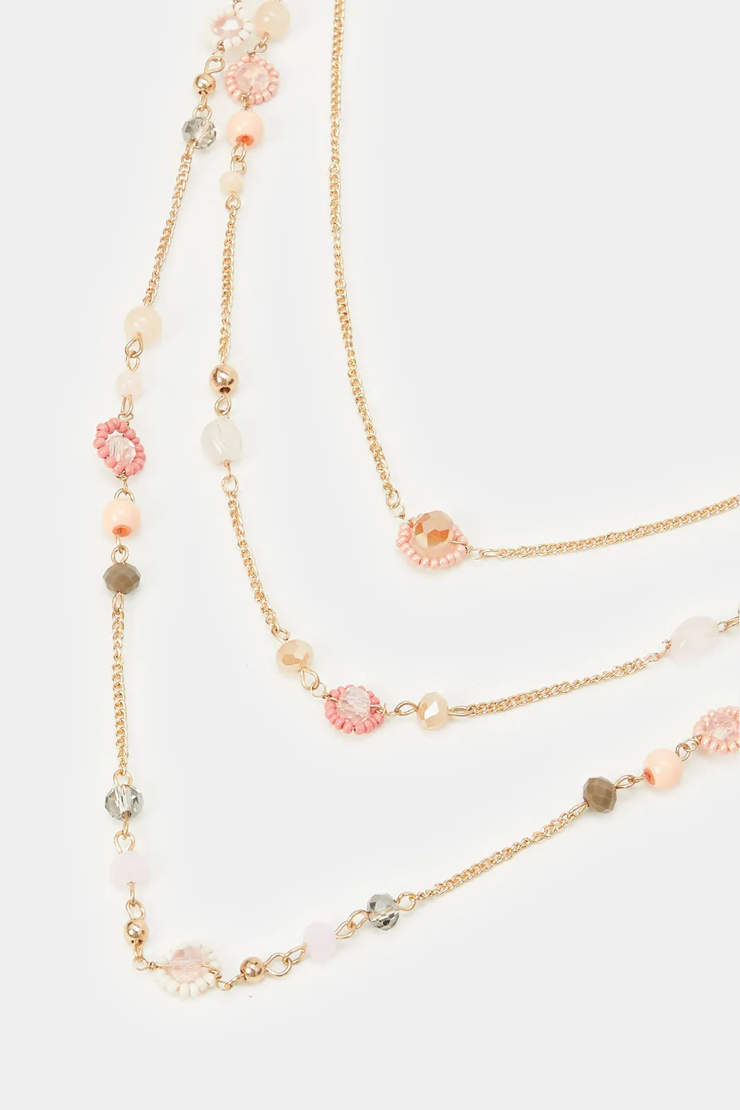 Women Gold Embellished Necklace sold by Redtag product image thumbnail 2