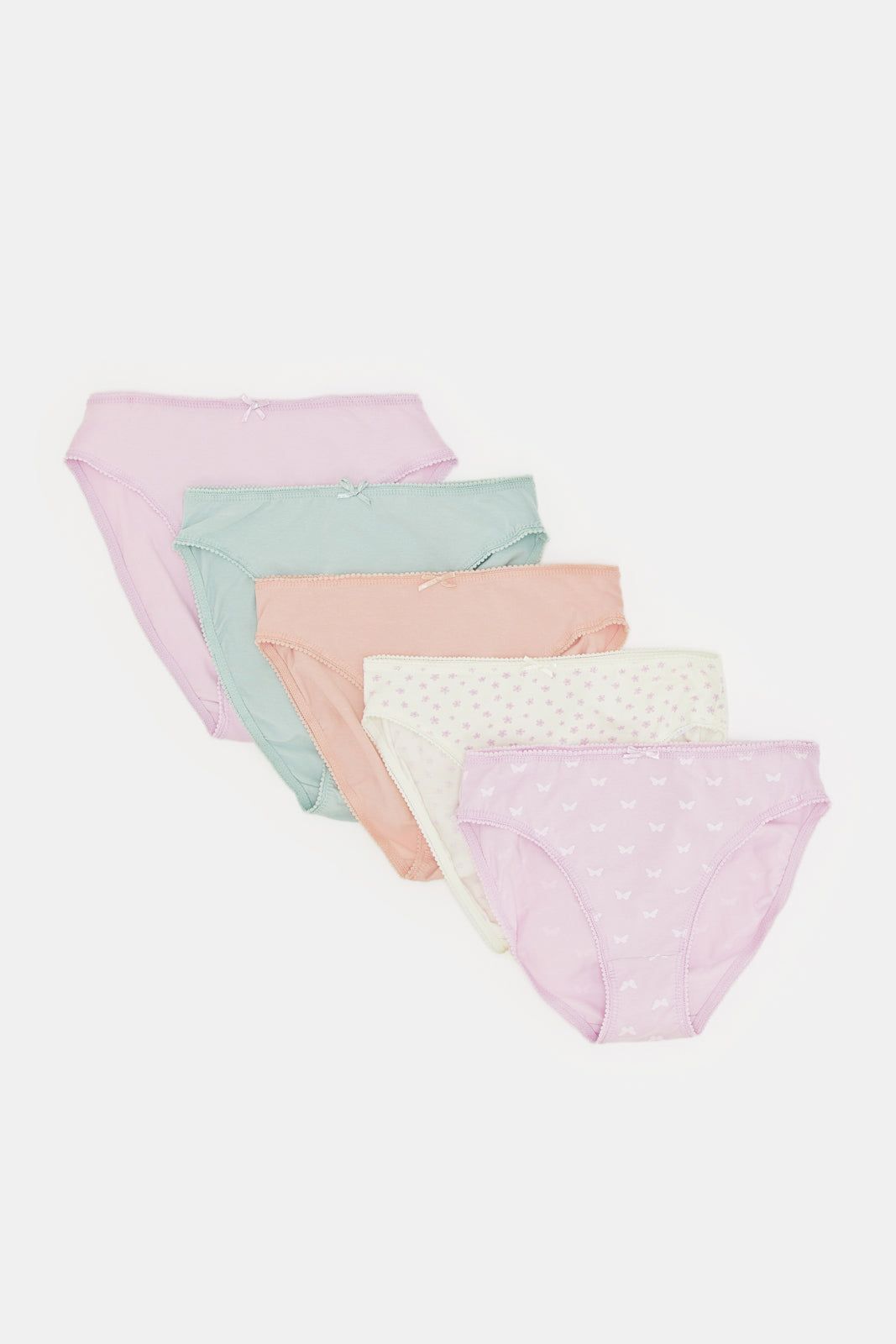 Women Assorted High Leg Brief Set (5 Piece) sold by Redtag