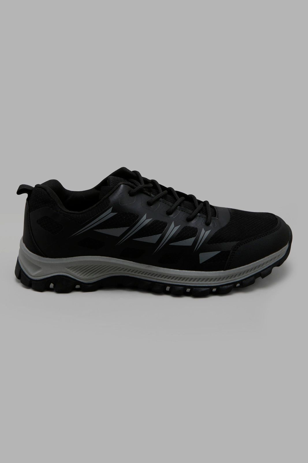 Black Colour Block Sneaker sold by Redtag product image thumbnail 4