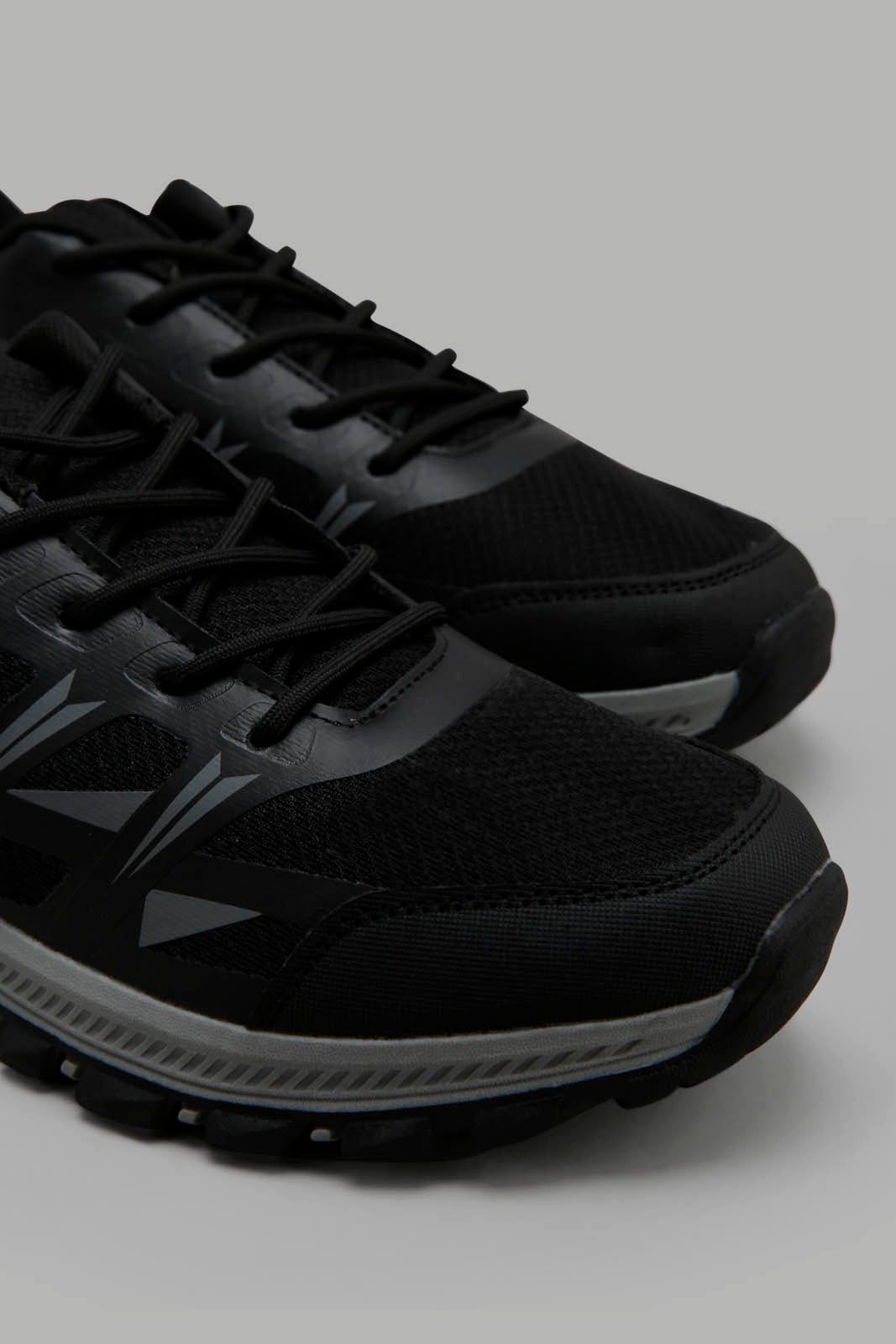 Black Colour Block Sneaker sold by Redtag product image thumbnail 2