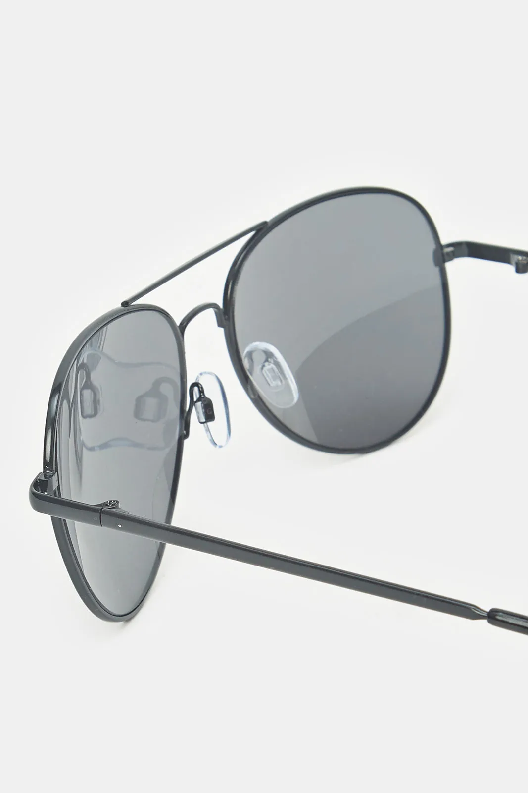 Men Black Aviator Sunglasses sold by Redtag product image thumbnail 2