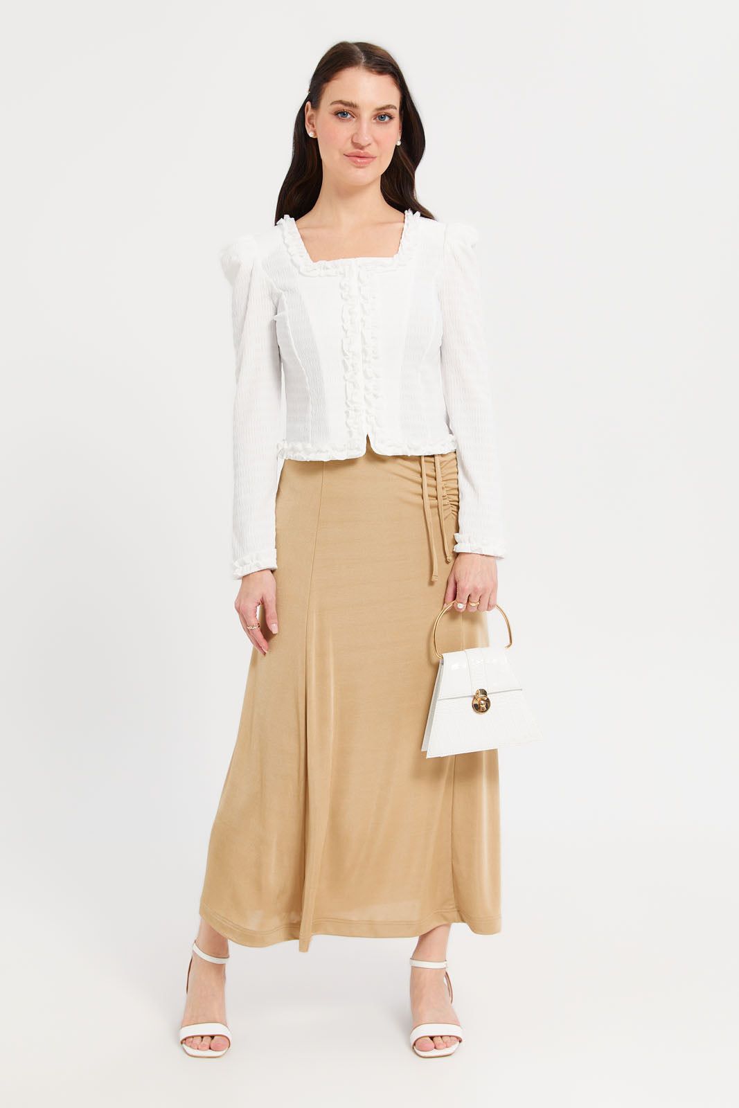 Women Ivory Textured Top sold by Redtag product image thumbnail 2