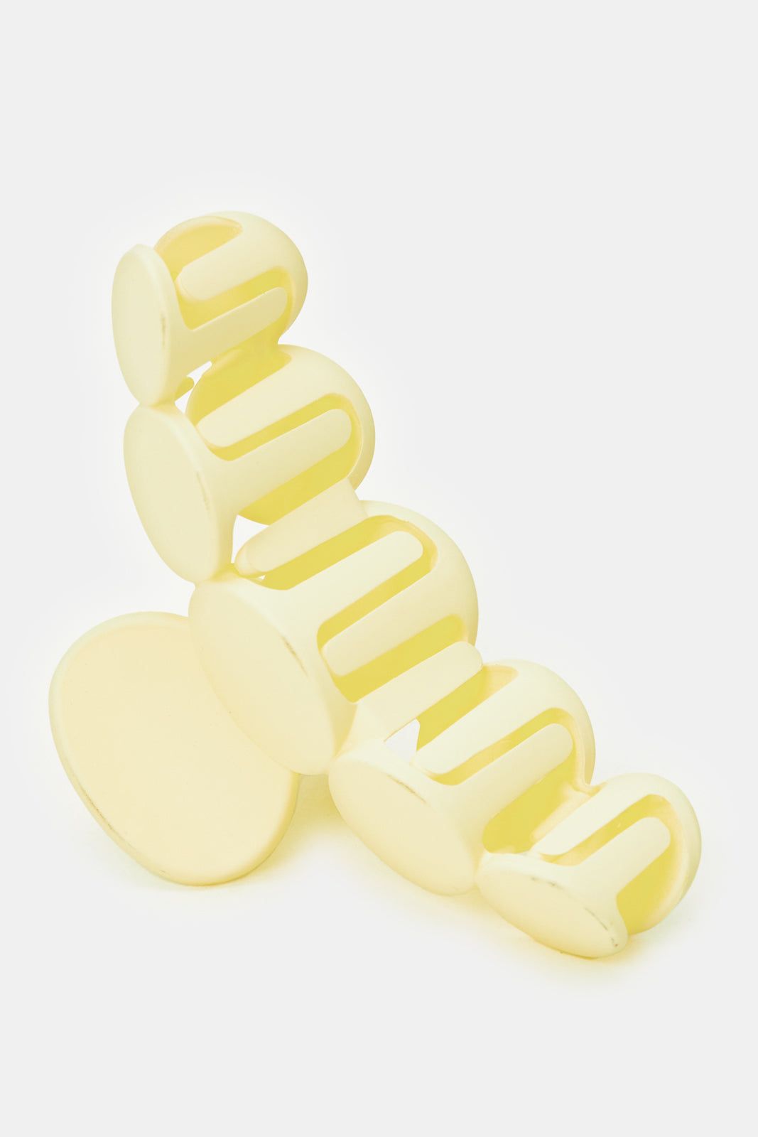 Women Yellow Plain Hair Claw sold by Redtag product image thumbnail 3