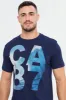 Men Navy CA 87 Print Graphic T-Shirt sold by Redtag