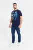 Men Navy CA 87 Print Graphic T-Shirt sold by Redtag