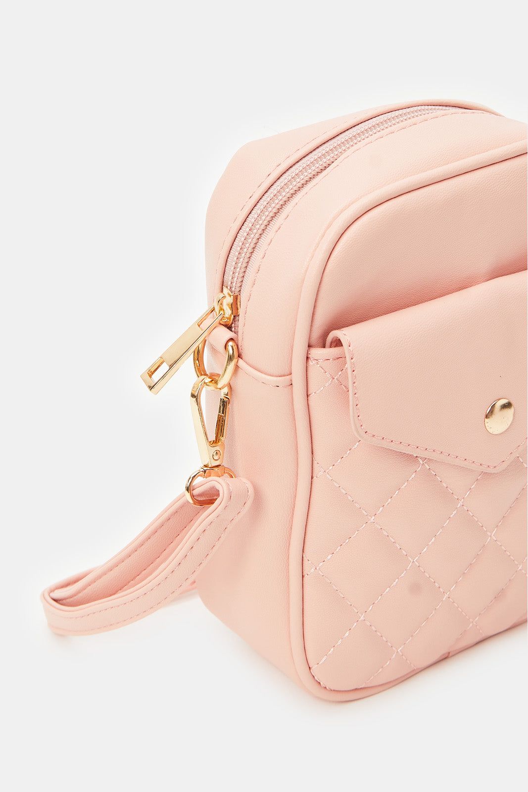 Women Pink Textured Mobile Purse sold by Redtag product image thumbnail 3