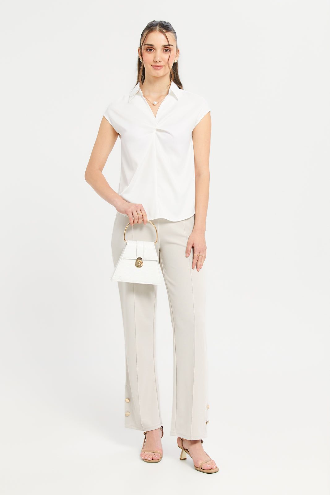 Women Ivory Pearl Blouse sold by Redtag product image thumbnail 2