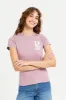 Women Mauve Graphic T-Shirt sold by Redtag