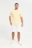 Men White Basic 5-Pocket Denim Shorts sold by Redtag