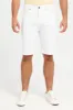 Men White Basic 5-Pocket Denim Shorts sold by Redtag