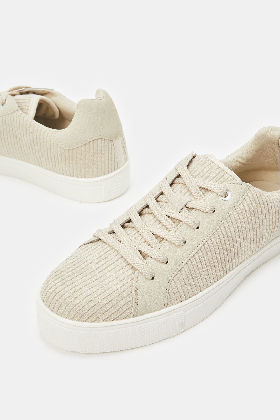 Women Beige Lace Up Shoes sold by Redtag product image thumbnail 3