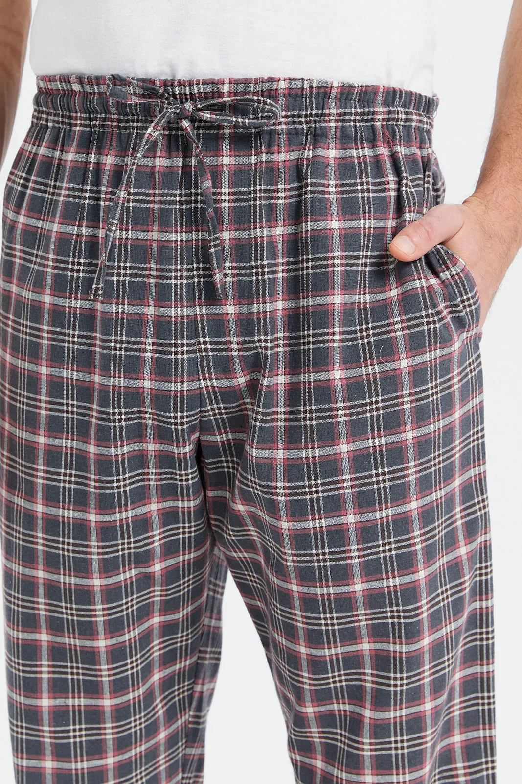 Men Assorted Checkered Pyjama Bottom sold by Redtag product image thumbnail 4