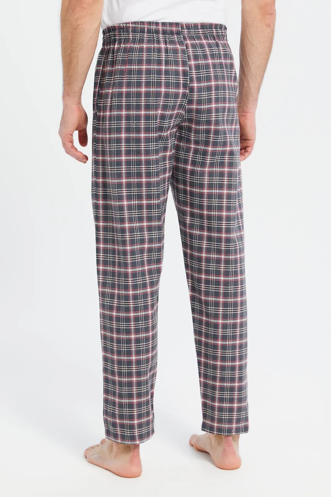 Men Assorted Checkered Pyjama Bottom sold by Redtag product image thumbnail 3