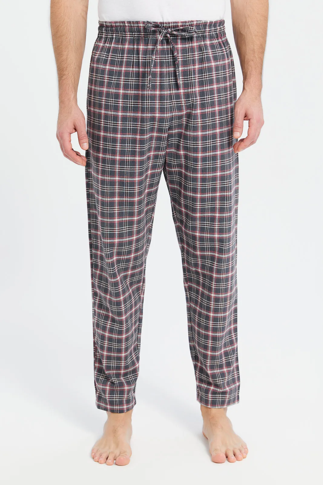 Men Assorted Checkered Pyjama Bottom sold by Redtag