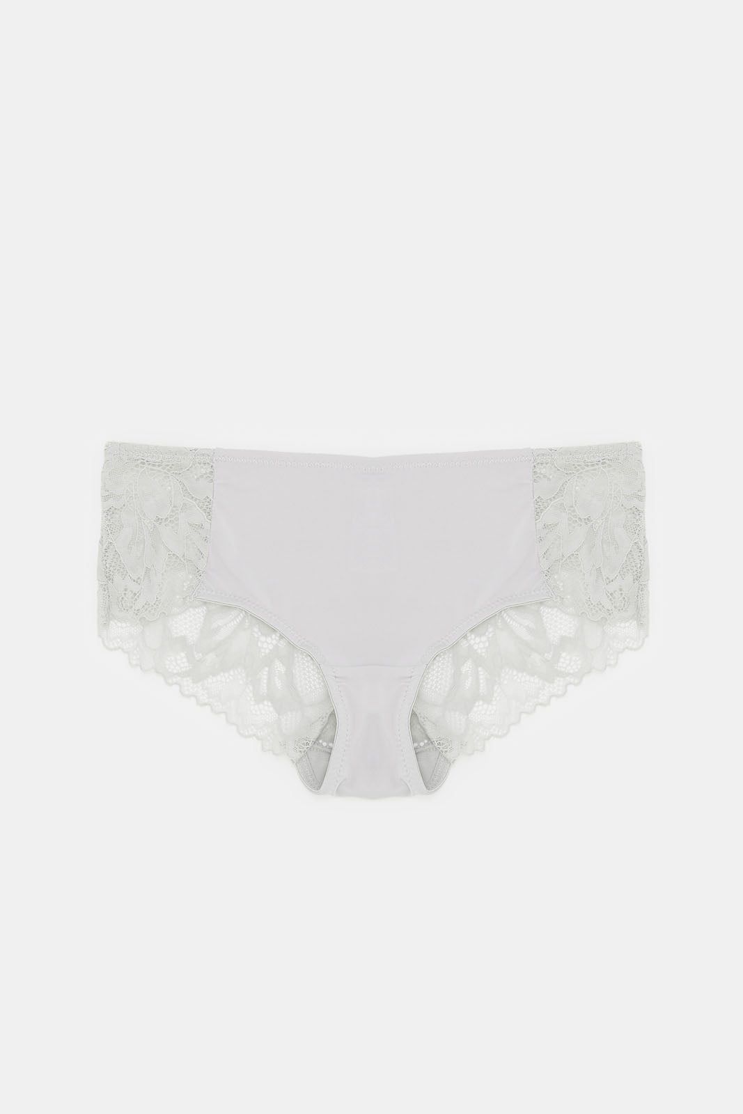 Women Grey Lace Detailed Brief sold by Redtag