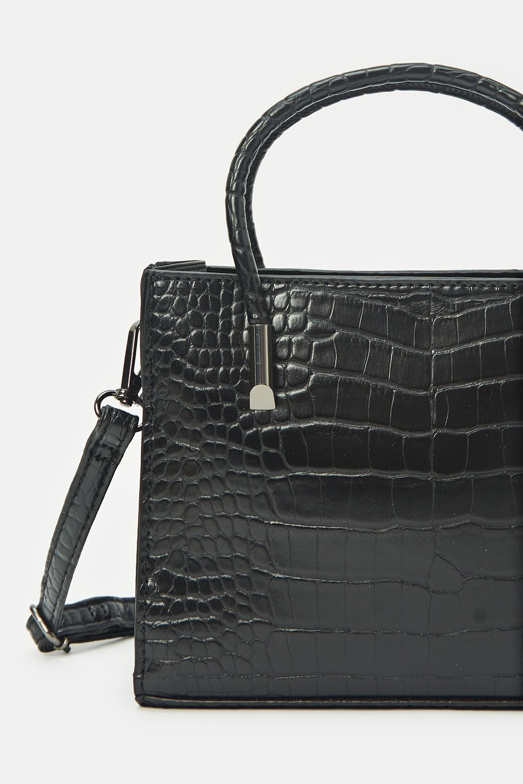 Women Black Messenger Bag sold by Redtag product image thumbnail 3