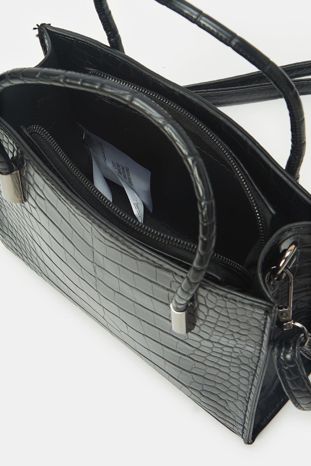 Women Black Messenger Bag sold by Redtag product image thumbnail 4