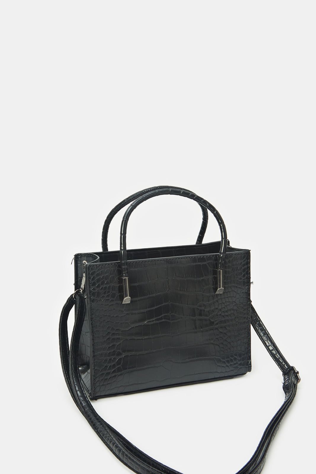 Women Black Messenger Bag sold by Redtag product image thumbnail 2