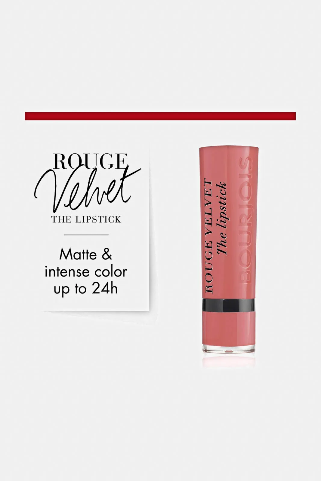 Bourjois Rouge Velvet The Lipstick Colour- 02 sold by Redtag product image thumbnail 4