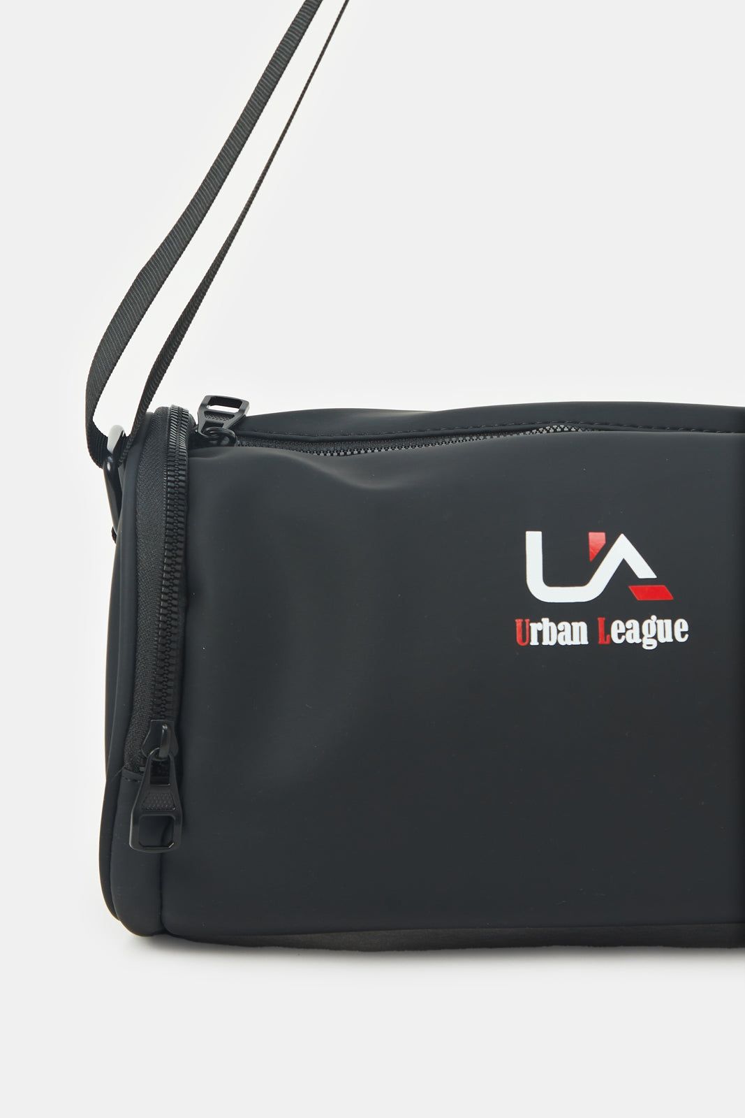 Men Black Printed Hold All Bag sold by Redtag product image thumbnail 3