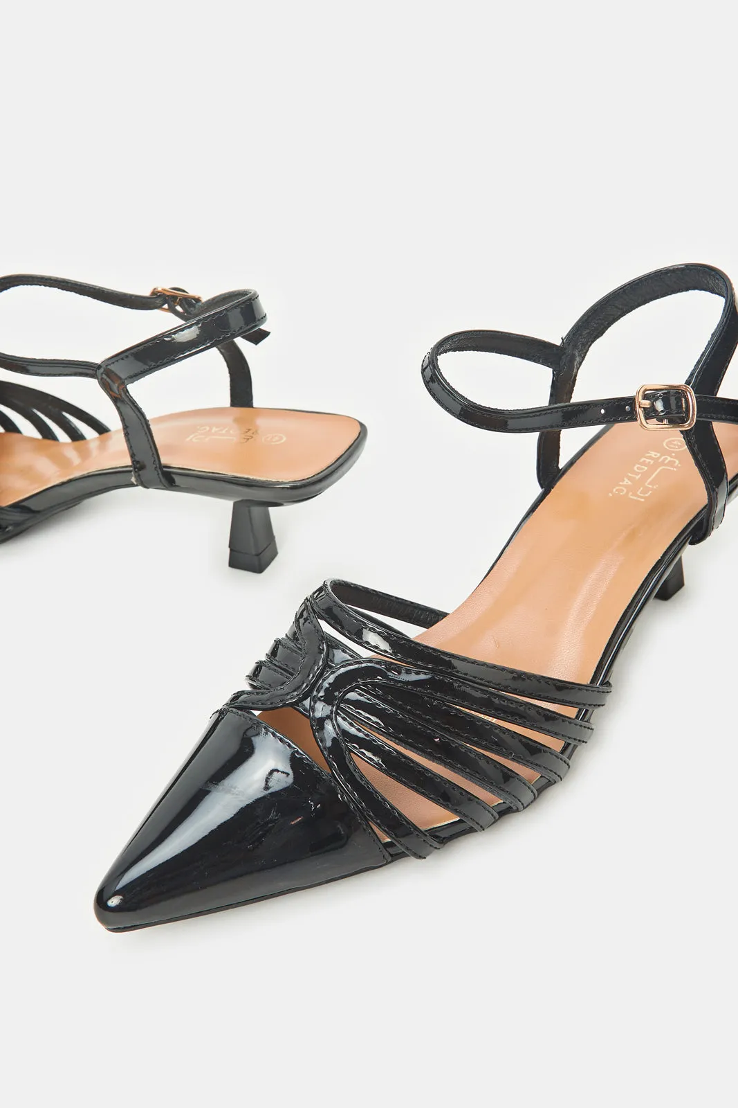 Women Black Mary Jane sold by Redtag product image thumbnail 3