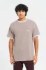 Men Brown Pique Logo T-Shirt sold by Redtag