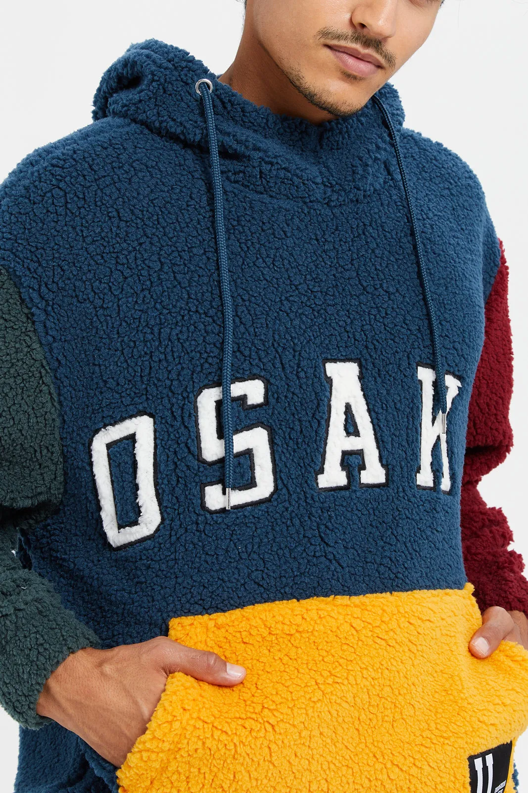 Men Blue Printed Sweatshirt sold by Redtag product image thumbnail 4