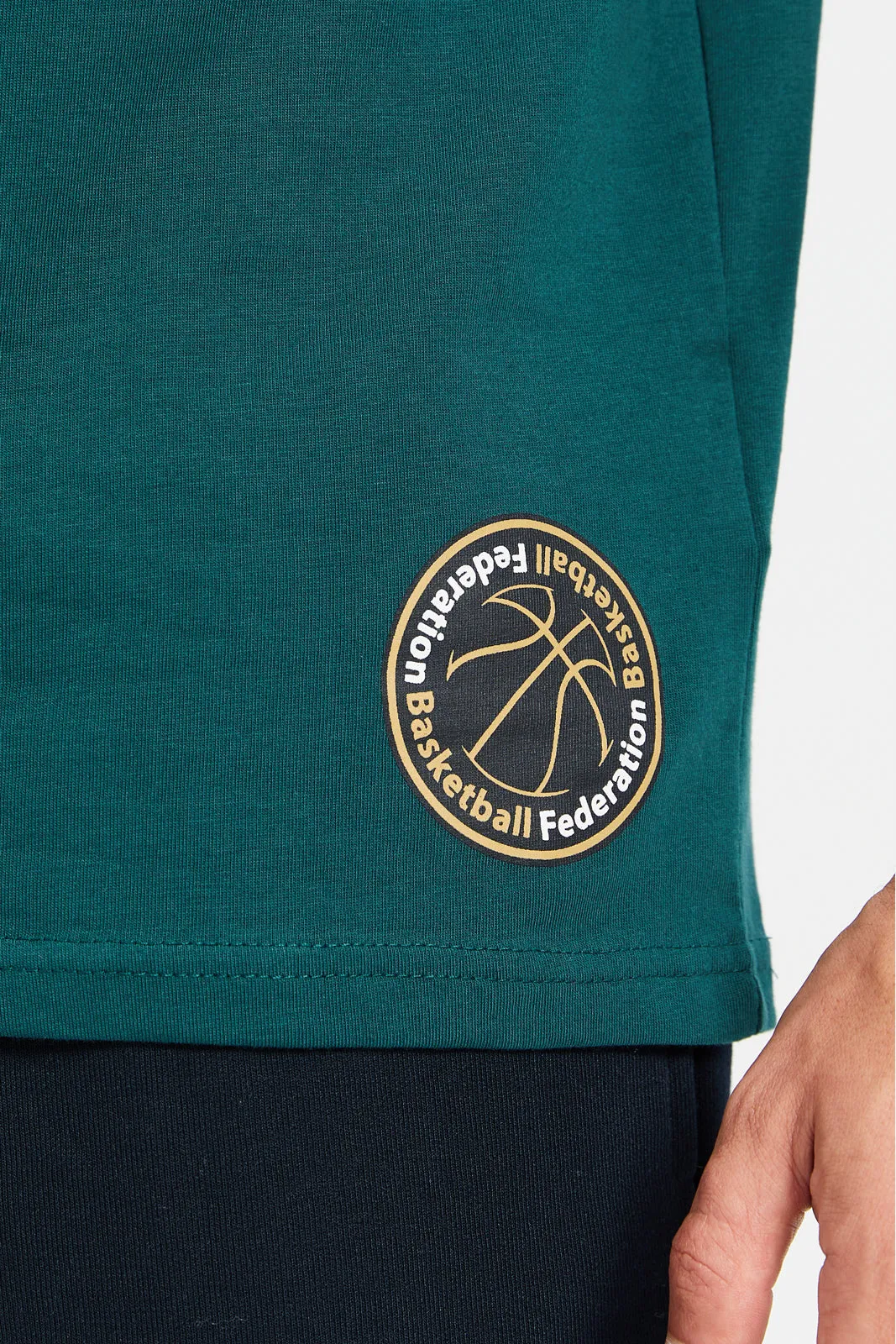 Men Green Celtics Print Active T-Shirt sold by Redtag product image thumbnail 5