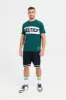 Men Green Celtics Print Active T-Shirt sold by Redtag