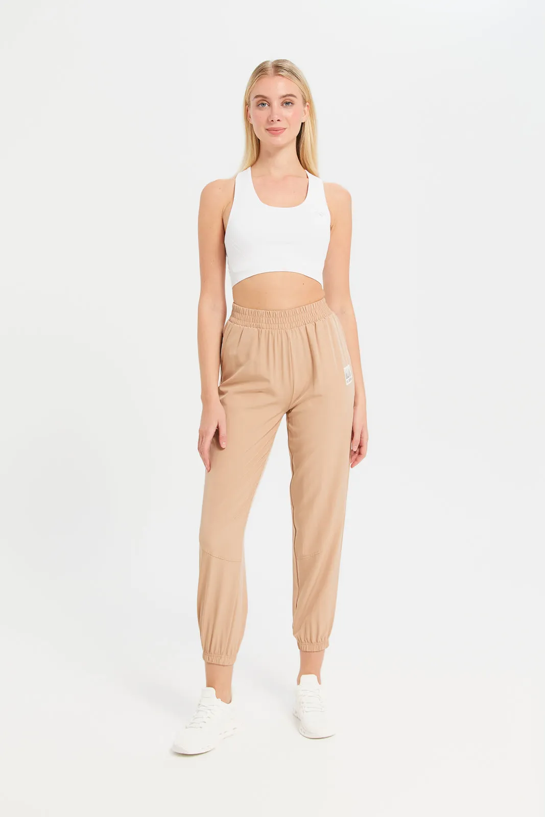 Women Beige Printed Track Pant sold by Redtag product image thumbnail 2