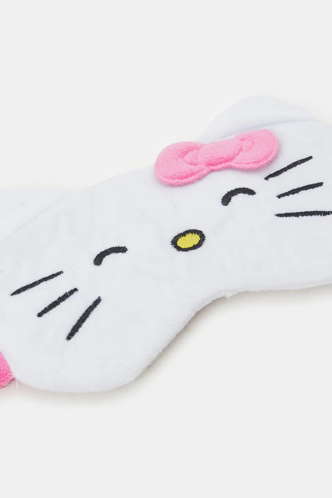 Women White Hello Kitty Print Eye Mask sold by Redtag product image thumbnail 4