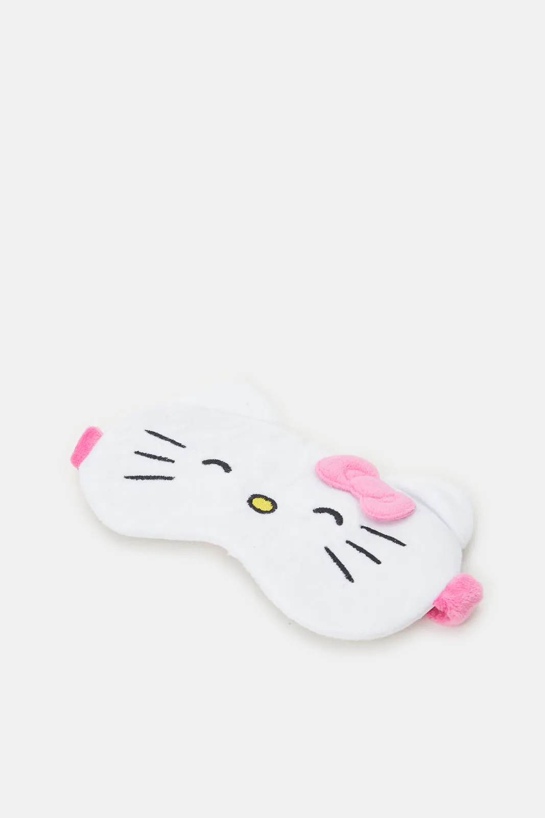 Women White Hello Kitty Print Eye Mask sold by Redtag product image thumbnail 2