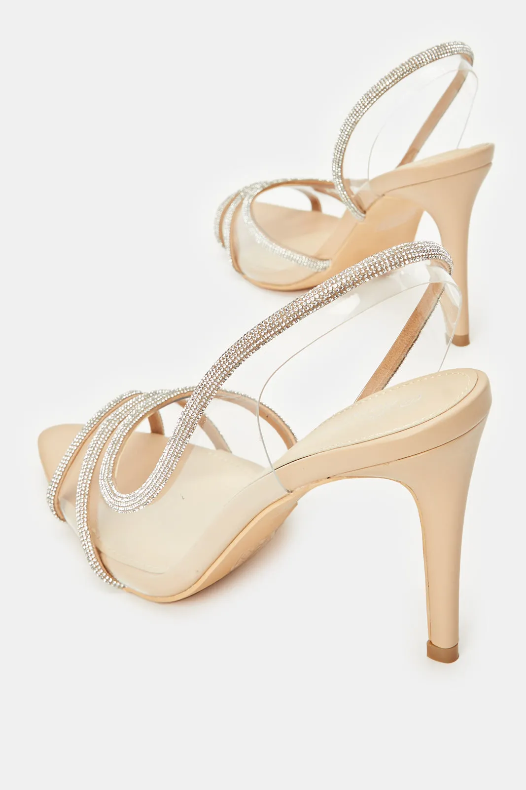 Women Pink Vinyl Heels sold by Redtag product image thumbnail 4