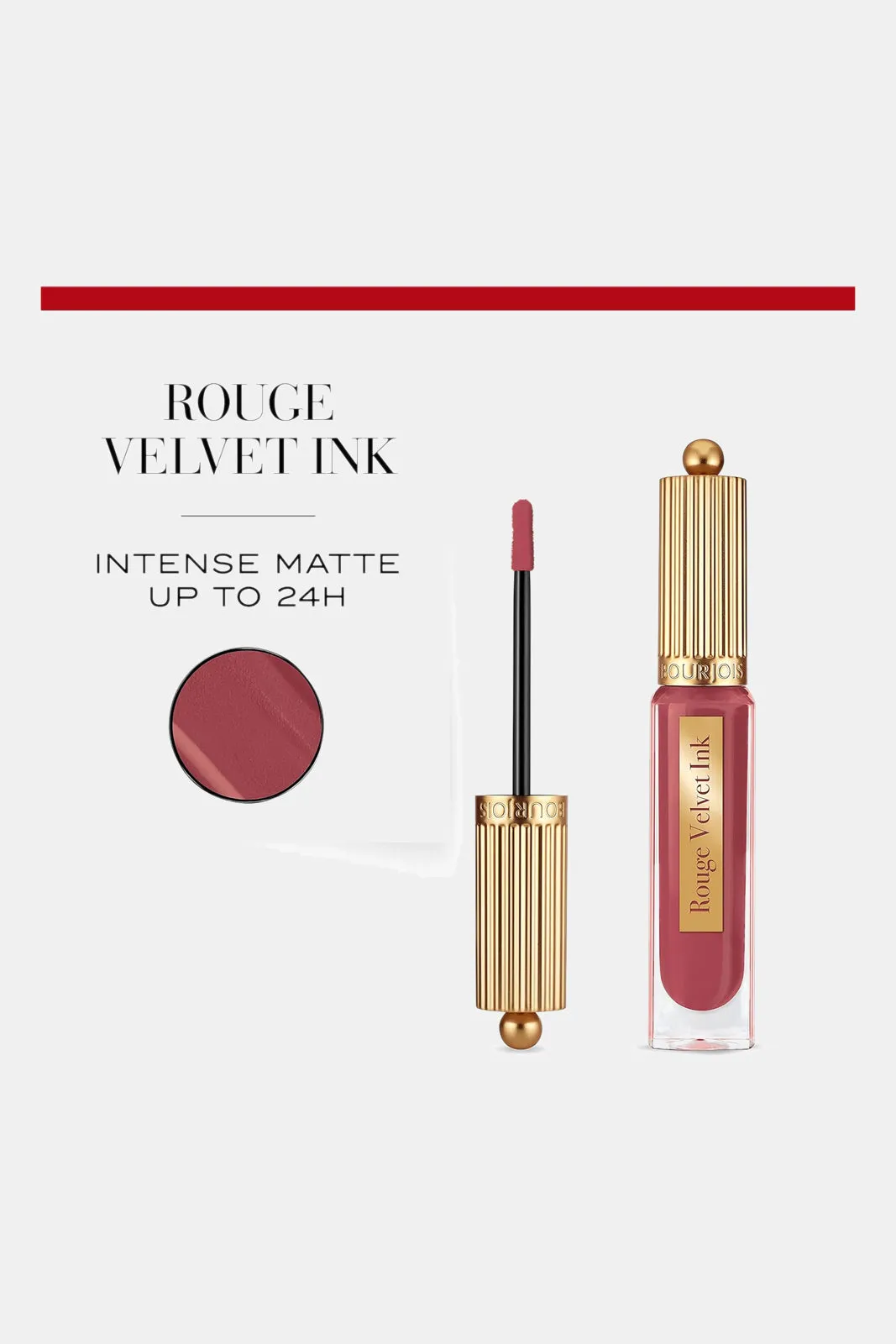 Bourjois Rouge Velvet Ink Lipstick 25- Berry Chaud-Colat sold by Redtag product image thumbnail 3