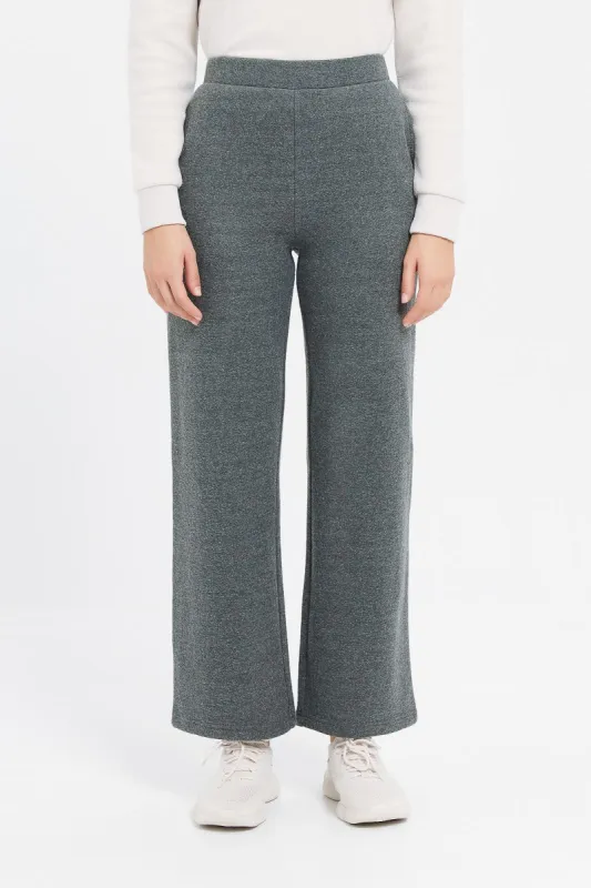 Women Green Wide Lag Pants sold by Redtag