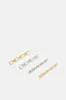 Women Gold And Silver Embellished Hair Clip Set (4 Piece) sold by Redtag
