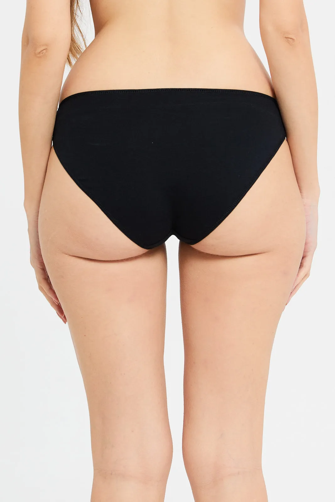 Women Assorted Hi-Leg Brief Set (Pack of 5) sold by Redtag product image thumbnail 5