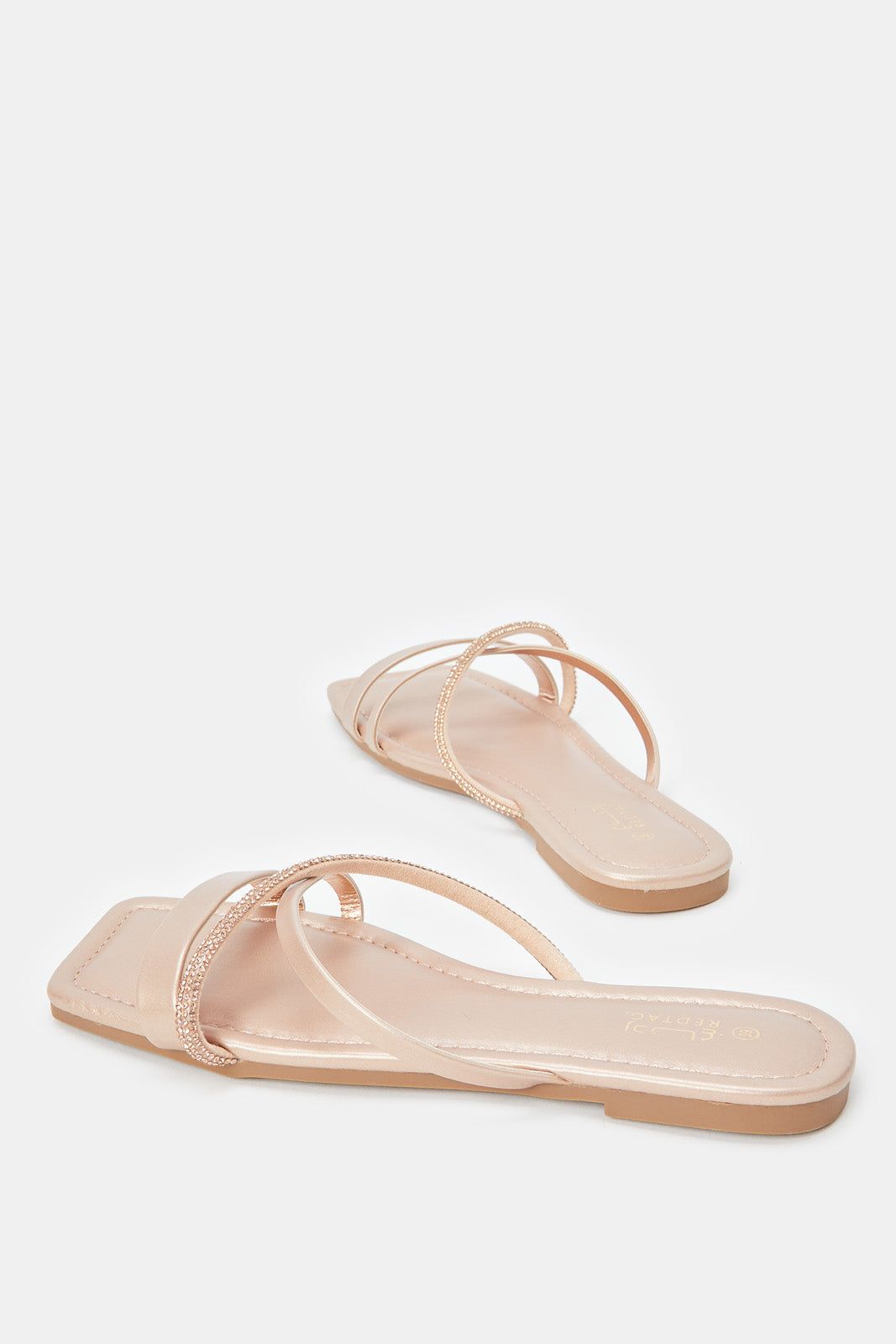 Women Gold Embellished Mule sold by Redtag product image thumbnail 4