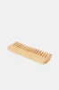 Women Beige Plain Wooden Hair Brush sold by Redtag