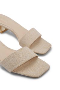 Women Beige Textured Mule sold by Redtag