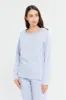 Women Blue Floral Print Pajama Set (2 Piece) sold by Redtag