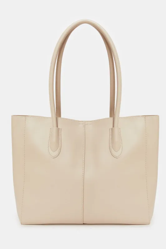 Women Beige Tote Bag sold by Redtag
