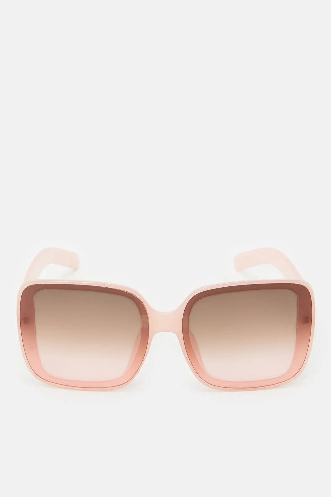 Women Pink Plain Wayfarer Oversized Sunglasses sold by Redtag
