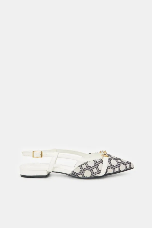 Women Grey Slingback sold by Redtag
