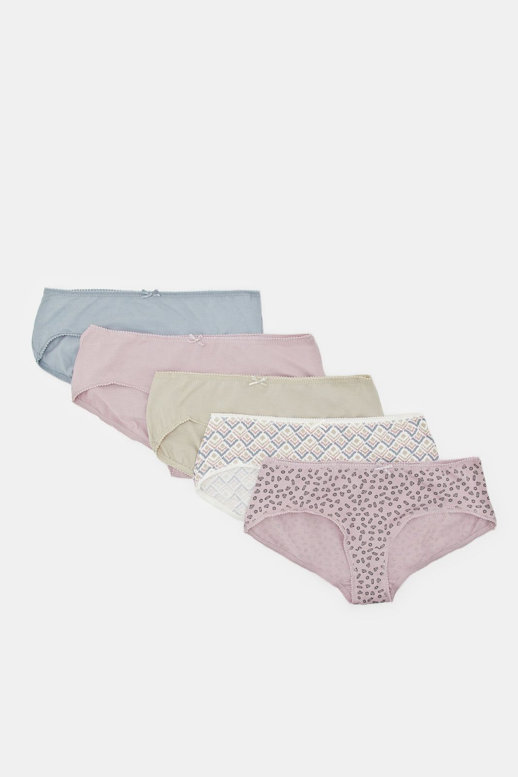 Women Assorted Boyleg Brief (Pack of 5) sold by Redtag product image thumbnail 3