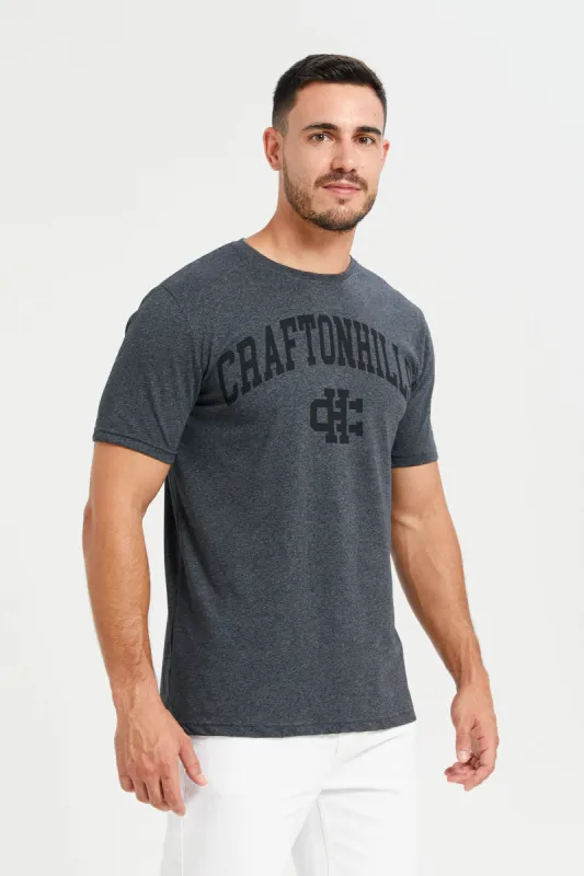 Charcoal Graphic T-Shirt sold by Redtag