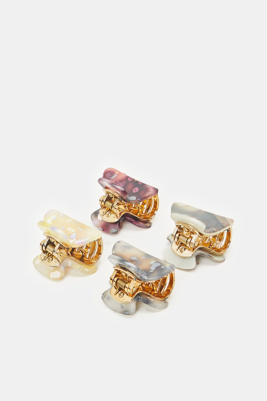 Women Assorted Printed Hair Claw Set (4 Piece) sold by Redtag product image thumbnail 2