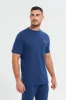 Men Blue Plain T-Shirt And Pants Pyjama Set (2 Piece) sold by Redtag